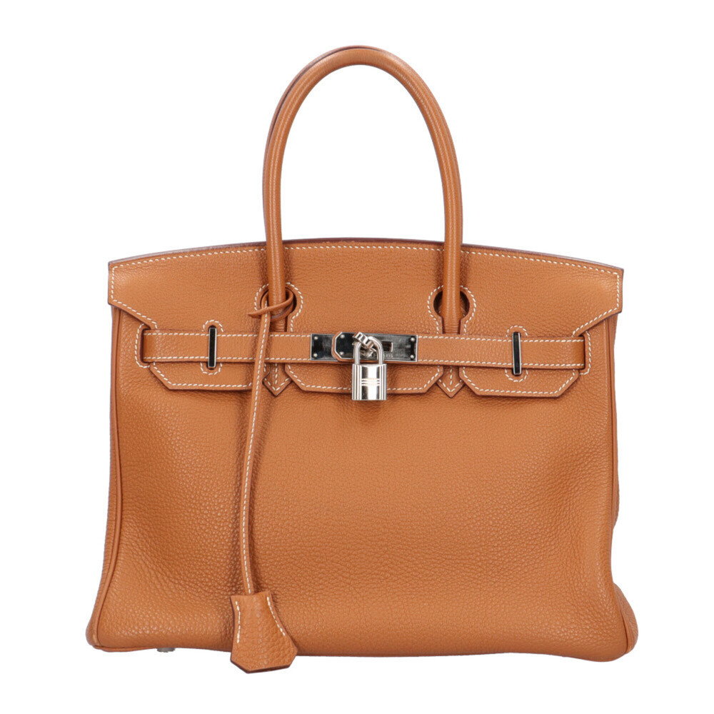 Hermes Birkin 30 Handbag, Togo Leather, Brown, Women's HERMES